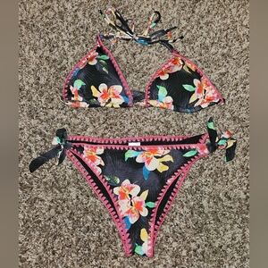 Banana Moon Women's Bikini Set Nuco Mandalay Floral Size 40